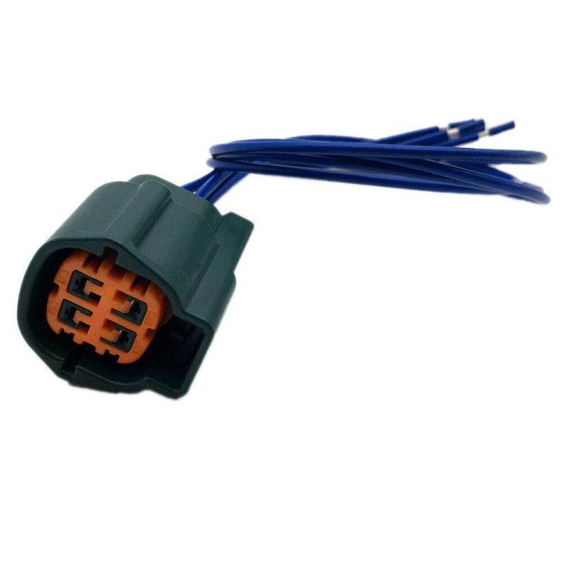 LIZAPUS ALLMOST 1PCS 4 Pin 4-Way Connector for O2 Sensor Pigtail Plug Compatible with Nissan Subaru INFINITI RS04FG - Image 1