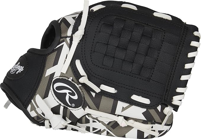 Rawlings REMIX TBall Youth Baseball Glove Left Hand Throw 105 Black - Image 3