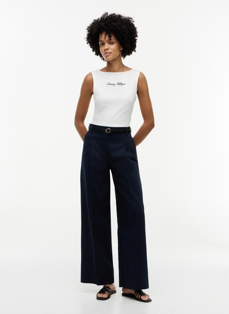 TOMMY HILFIGER Slim Boat Neck Tank Top - Image 4