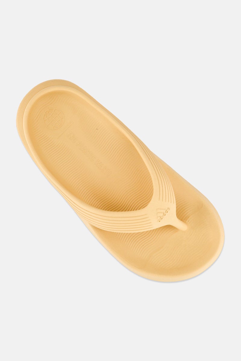 Adidas صندل أطفال أولاد أدكان، بيج - Image 3