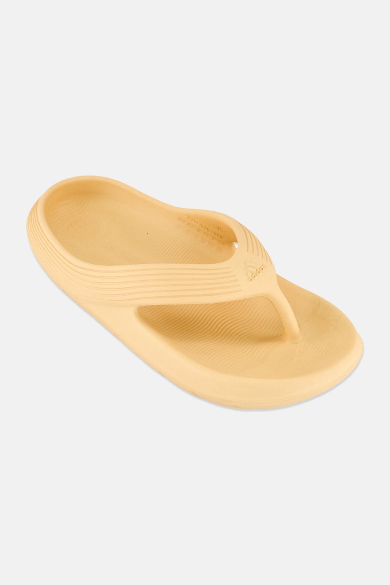 Adidas صندل أطفال أولاد أدكان، بيج - Image 1