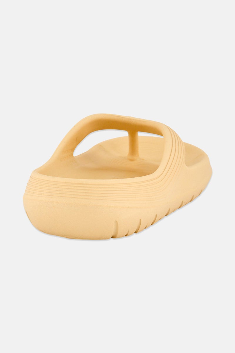 Adidas صندل أطفال أولاد أدكان، بيج - Image 4