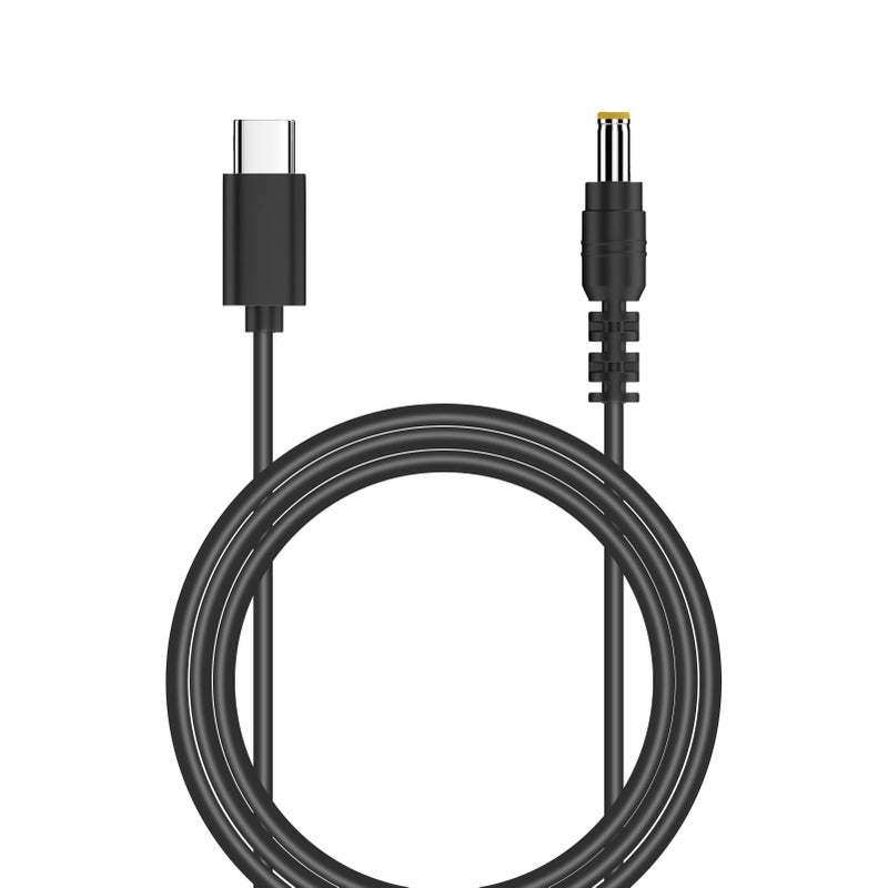 PDEEY USB C to 20V DC Power Cable 4.9 ft - PD Type-C to DC 5.5mm X 2.5mm Barrel Jack 20V 1A-3A 60W Output Charging for Router, Fan, Speaker - Image 5