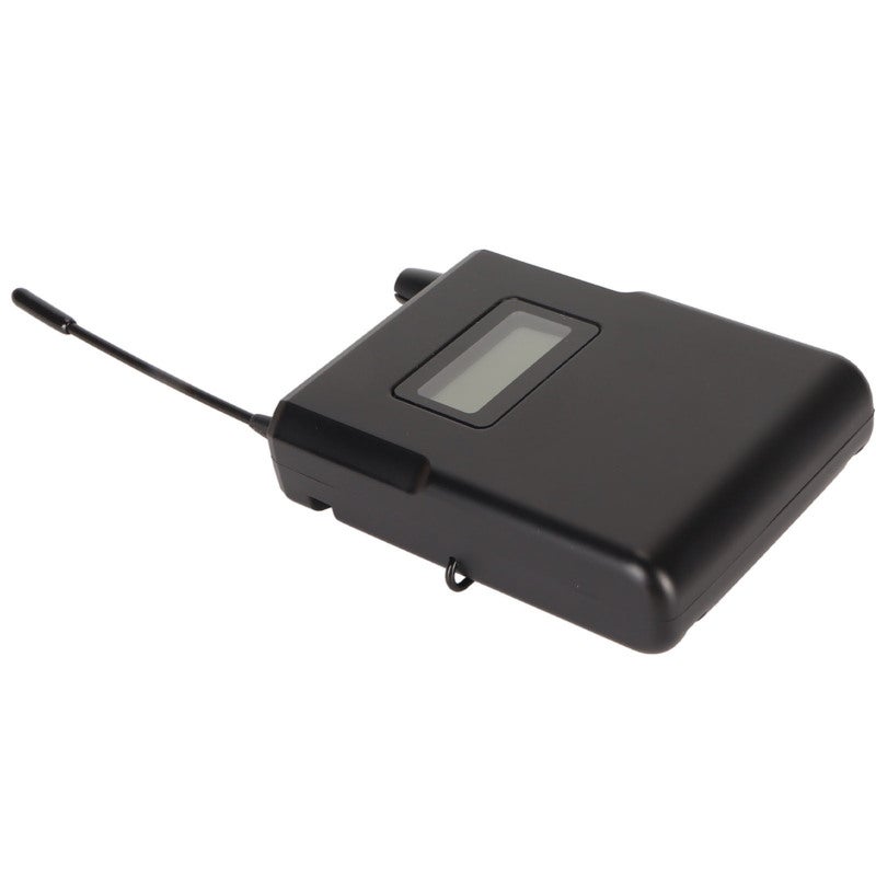 Wireless Bodypack Receiver 863-865Mhz LCD Display - High Efficiency Reception Ear Monitor System Receiver with 1/4 Wavelength Antenna for Indoor Outdoor Stage Monitoring - Image 2