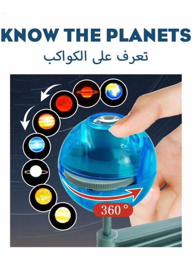مجموعة علمية لمحاكاة النظام الشمسي بتصميم ثلاثي الأبعاد  - Image 3