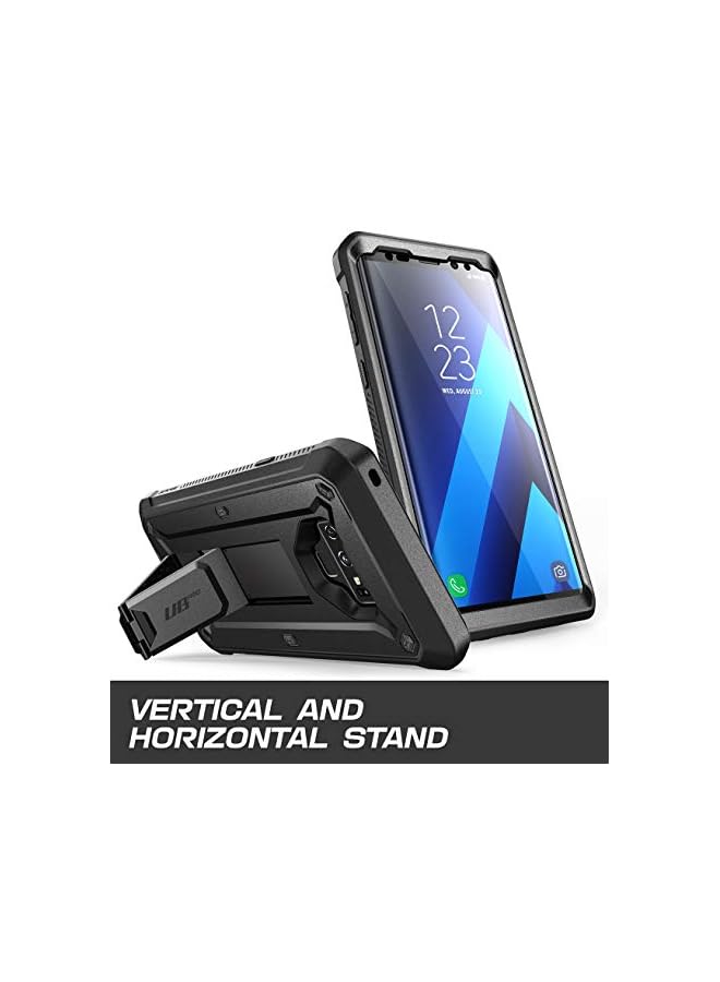 SupCase Unicorn Beetle PRO Series Phone Case for Samsung Galaxy Note 9, Full-Body Rugged Holster Case with Built-in Screen Protector for Samsung Galaxy Note 9 2018 (Black) - Image 4