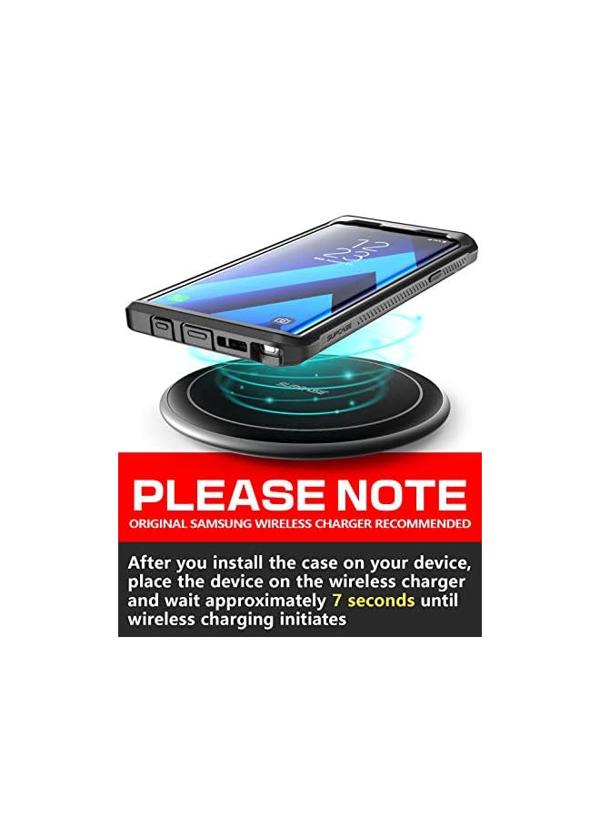SupCase Unicorn Beetle PRO Series Phone Case for Samsung Galaxy Note 9, Full-Body Rugged Holster Case with Built-in Screen Protector for Samsung Galaxy Note 9 2018 (Black) - Image 3