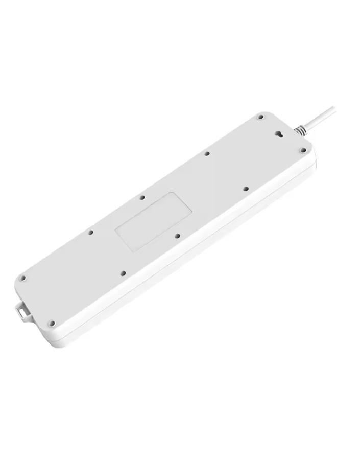 6-Way Multi-Switch Extension with Universal Socket, 5M Cable Length  - Image 2