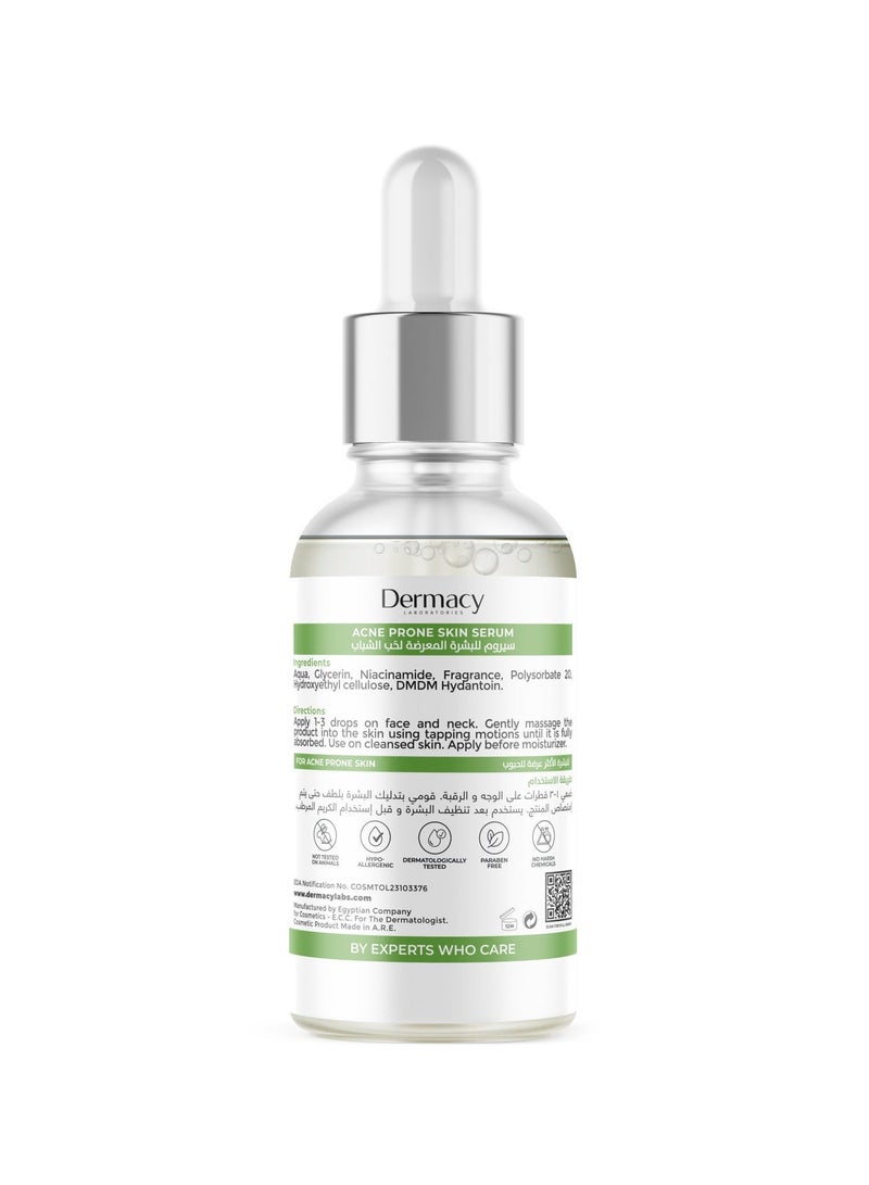 Dermacy LABORATORIES Anti Acne Face Serum With Niacinamide for Oily skin - Image 4