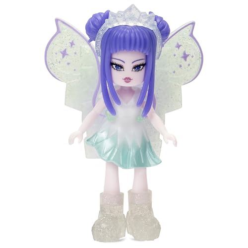 Royale High 3” Ice Fairy Fashion Doll - 1 Figure with 9 Fashion Accessories - Virtual Item Code Included - Series 2 - Ages 5+ - Image 4