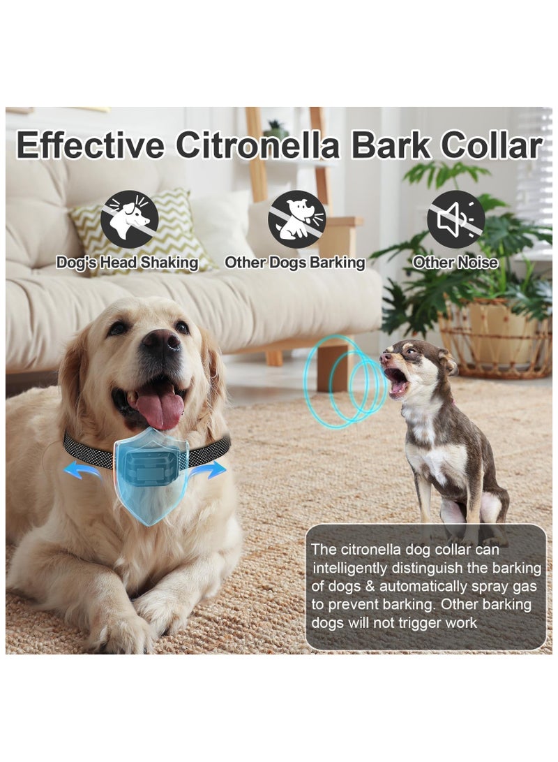 SOLARAE Citronella Bark Collar for Dogs, [No Spray Refill] Spray Dog Training Collar, Humane Citronella Dog Barking Collars,  Training Dogs Collar, Safer Anti Barking Control Spray Collar for L/M/S Dogs - Image 2