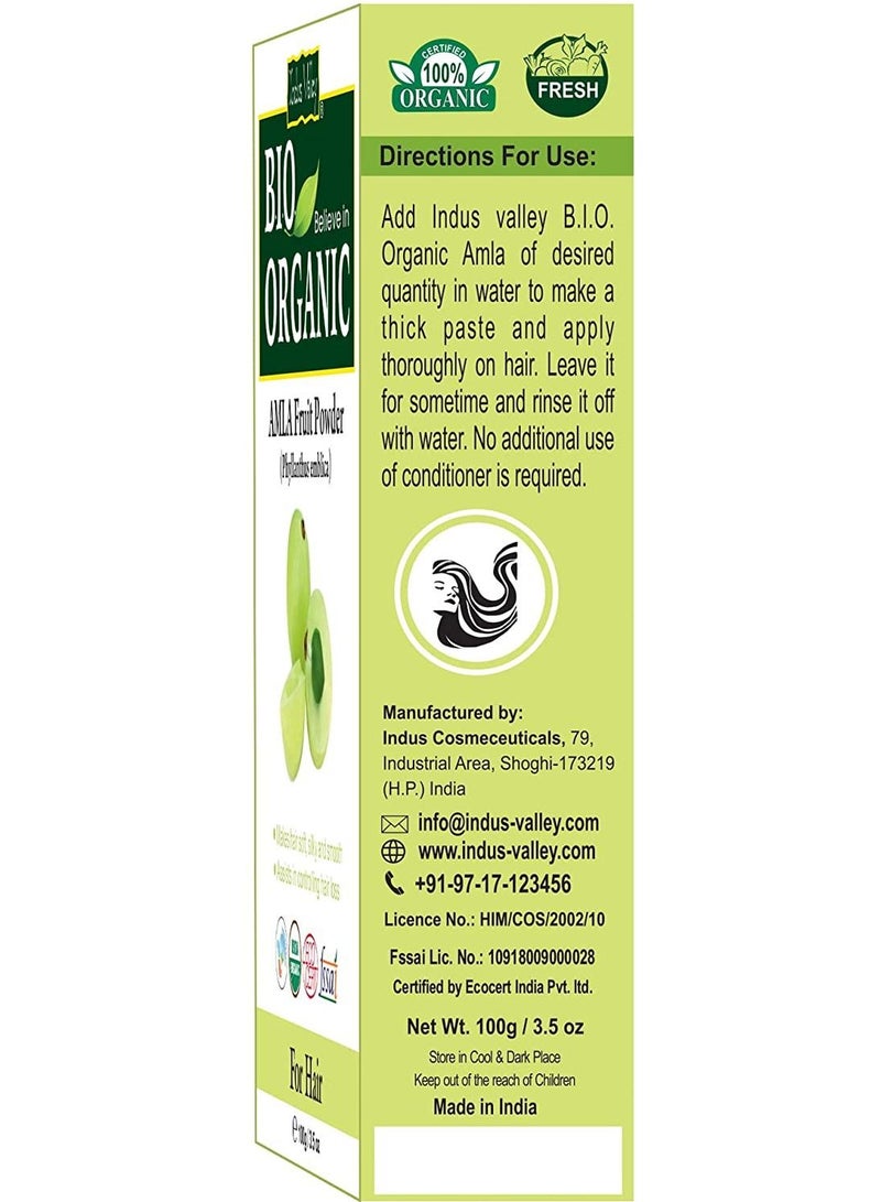 Indus Valley Halal Certified Amla Powder For Hair And Skin - Image 2