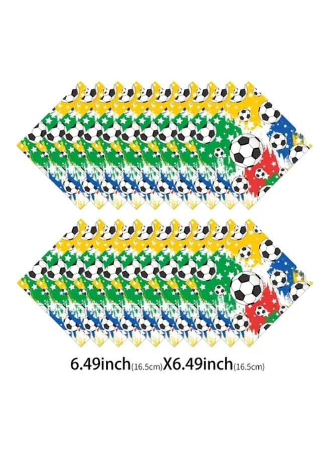 Fifa 2026 Football/ Soccer Party Paper Napkins -20 Pcs - Image 2