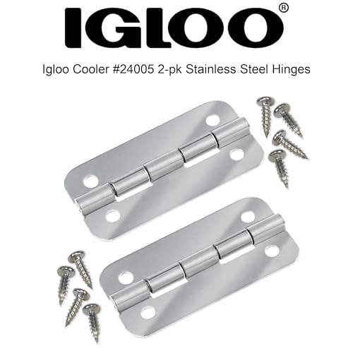Igloo 24005 Cooler Stainless-Steel Hinges (1-Pair) - Image 4