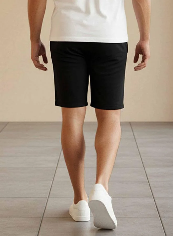 Splash Active Shorts with Drawstring Closure and Zip Pockets