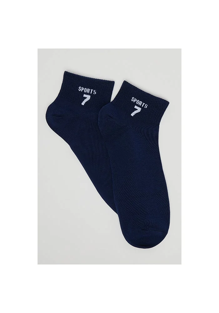 أر أند بي 3 Pack Patterned Ankle Socks