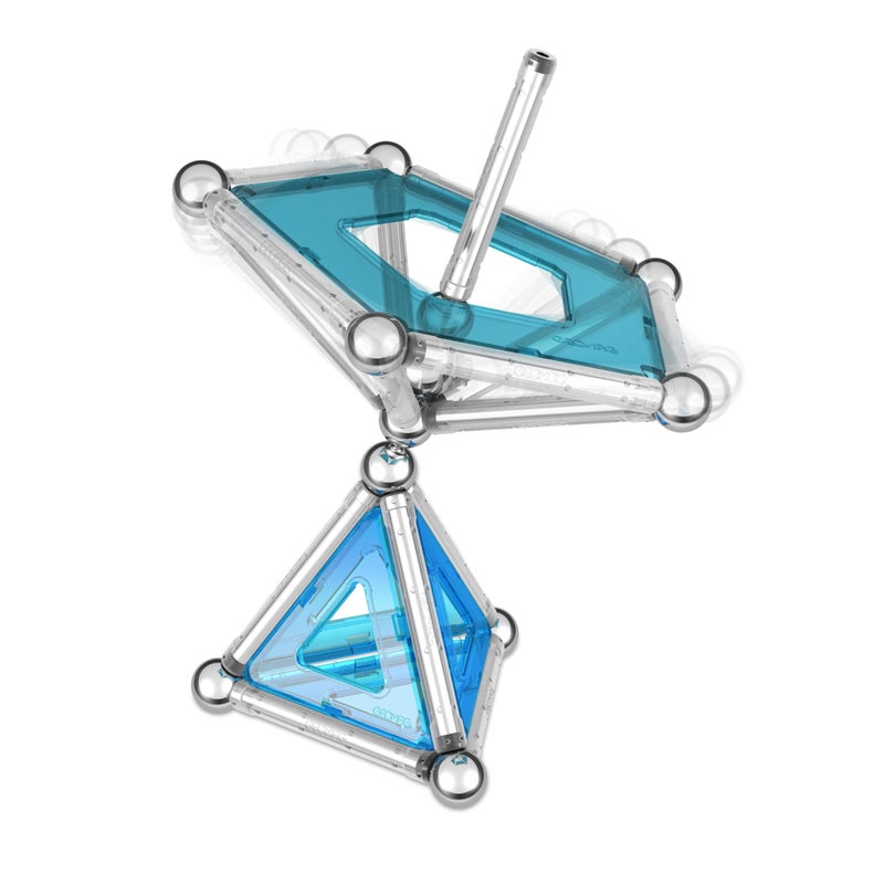 GEOMAG ألعاب مغناطيسية جيوماغ | مغناطيسات تعليمية للأطفال | بناء STEM | مجموعة برو-ل لنظام البناء والهندسة المغناطيسية | صنع سويسري | 50 قطعة | العمر 8 سنوات فما فوق - Image 2
