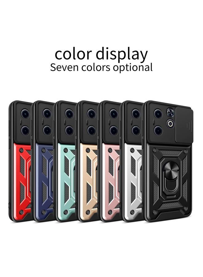 The Bros Phone Case For Infinix Hot 40i / Smart 8 Sliding Camera Cover Design TPU+PC Phone Phone Case - Image 2