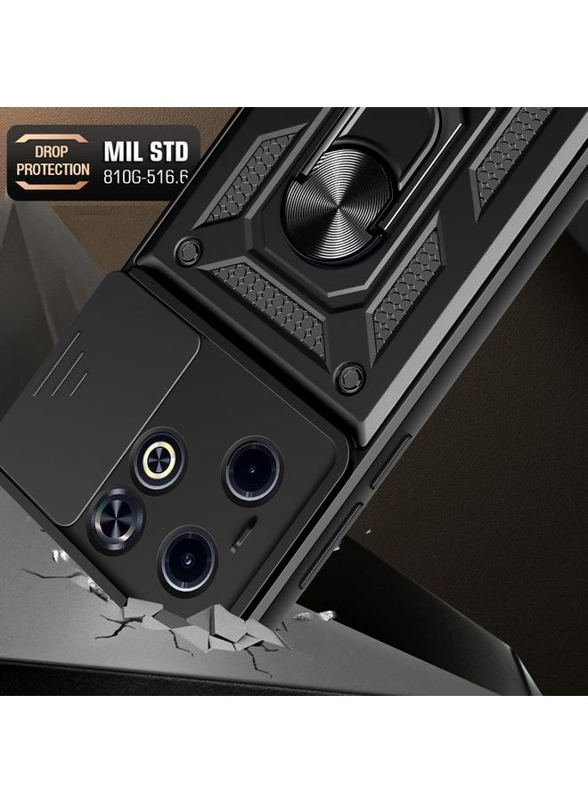 The Bros Phone Case For Infinix Hot 40i / Smart 8 Sliding Camera Cover Design TPU+PC Phone Phone Case - Image 5