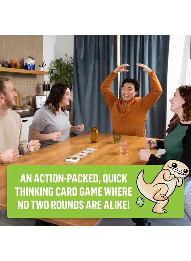 Exploding Kittens Coyote Created by Tim Ferriss, Special Edition Large Box: Includes 6 Unique Action Cards: a Challenge Party for 3-8 Players, Ages 10 and Up, Great for Family Night - Image 4
