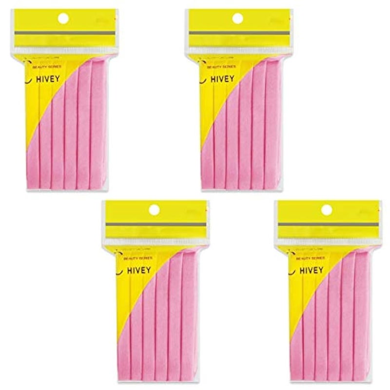 Facial Cleansing Sponges 48PCS Facial Sponge Compressed Round Makeup Face Wash Puff Sponge Stick 3.15 inch PVA Professional Makeup Removal Sponge Pad Cleansing Skin Care Tool (Pink) - Image 1
