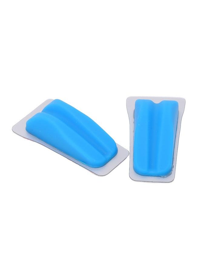Thoraya - Rubber Bowstring Shock Absorber Archery String Silencer Recurve Bow Rubber Shock Bowstring Silencer Absorber Dampener Blue - Image 1