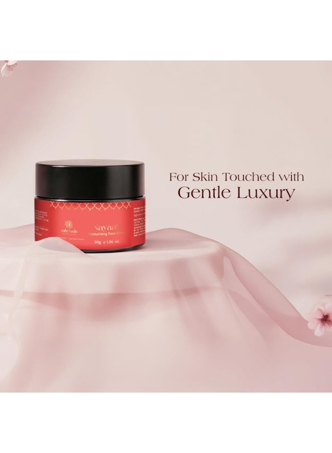 Ashpveda Nayaab Advanced Repair Infinite Youth with Kumkumadi & 24K Gold | Moisturising Face Cream For Skin Hydration, Dullness and Youthful Appearance (30 gm) - Image 4