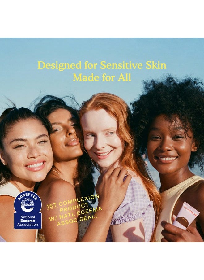 TOWER 28 Beauty SunnyDays SPF 30 Tinted Mineral Sunscreen For Sensitive Skin - 2-in-1 Facial Broad Spectrum UVA/UVB Protection + Foundation - Shade 25 OCEAN PARK - Medium with Warm Undertones, 1 Fl Oz  - Image 5