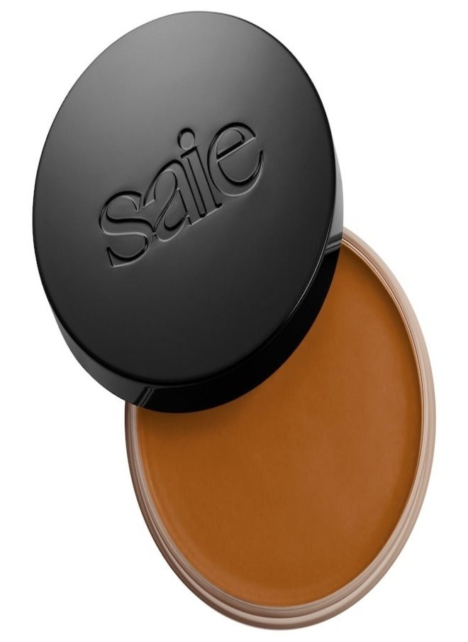Saie SAIE Sun Melt Natural Cream Bronzer - Medium Bronze - a warm golden hue for light to medium skin tones 30ml | Lightweight, Blendable, Sun-Kissed Glow  - Image 1