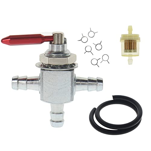 Chacarbtu 1/4" Two-Way Cut-Off Fuel Gas Valve for Exmark Hustler 1-633347 745059 - Image 5