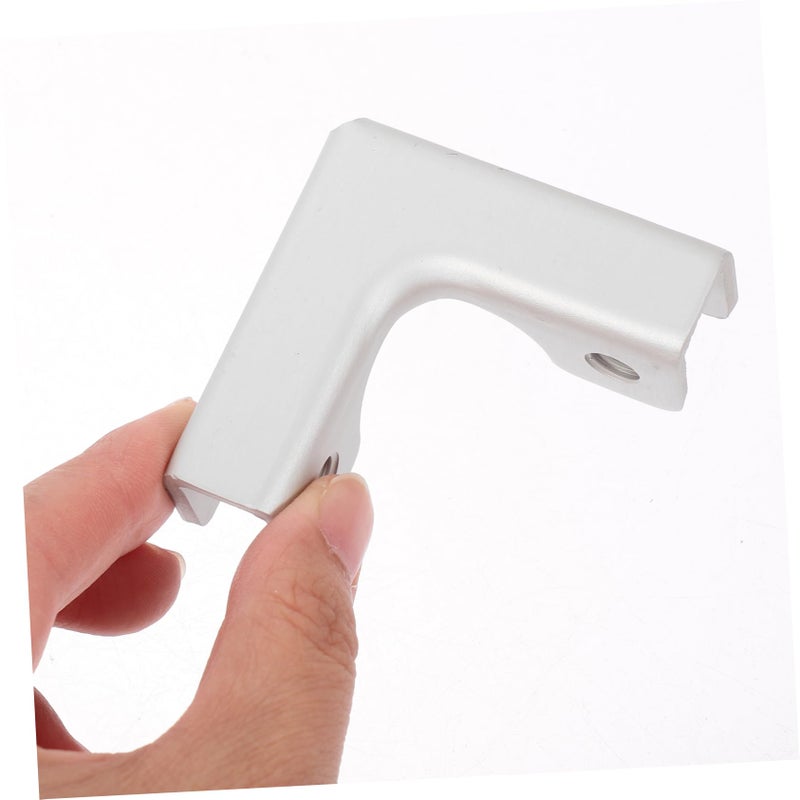 Glass Clamp Brackets Kit Rimless Retainer Clips for Mounting Support - Image 4