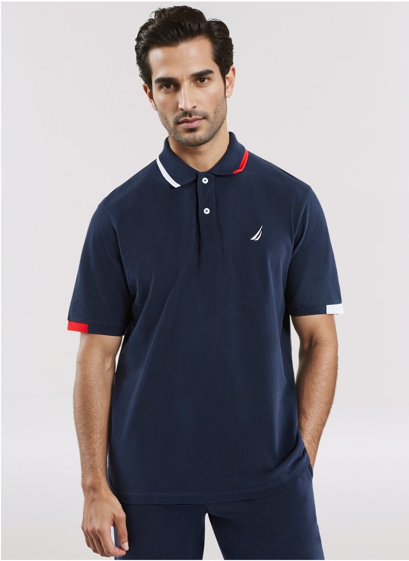 NAUTICA Basic Regular Fit Premium Cotton Logo Polo Shirt  - Image 1