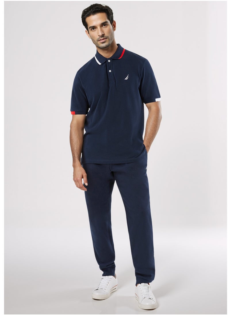 NAUTICA Basic Regular Fit Premium Cotton Logo Polo Shirt  - Image 3