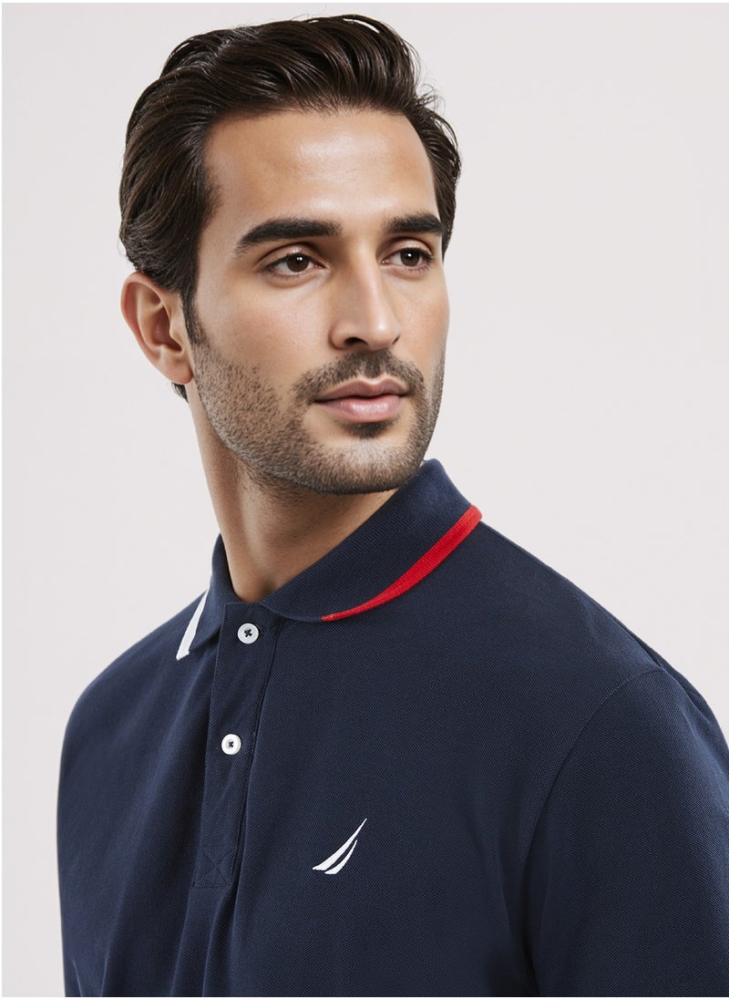NAUTICA Basic Regular Fit Premium Cotton Logo Polo Shirt  - Image 4