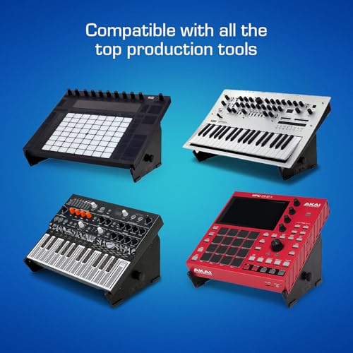 ANALOG CASES XTS Desktop Stand, Large 10.6" - 18.5" Size For Sampler / Synth / MIDI Controller / Drum Machine, Fits Akai MPC Live 2 / Ableton Push 3 / Native Instruments Maschine and more - Image 3