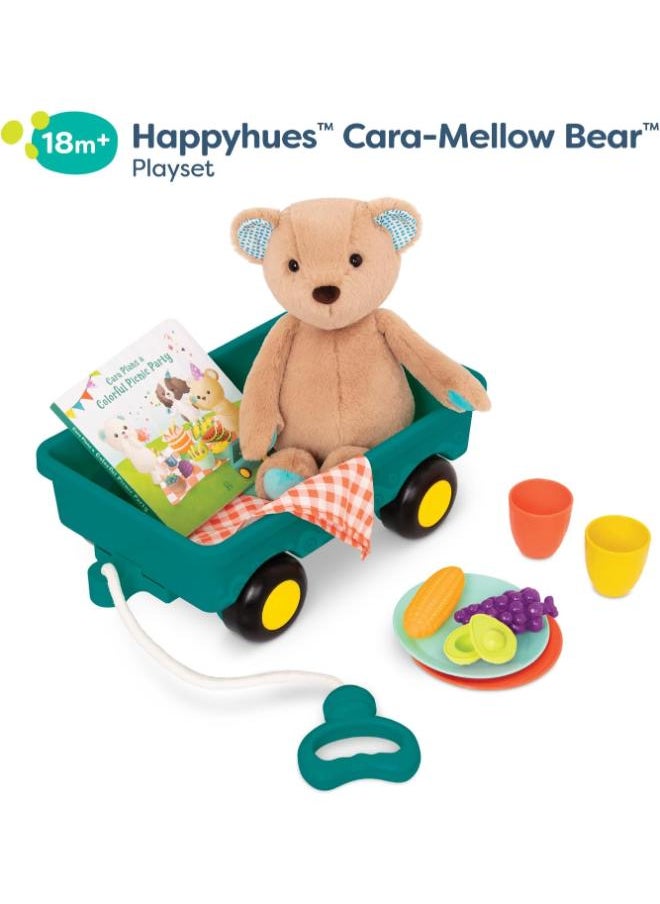 B. Toys Picnic Pretend Play With Plush Bear Set  - Image 2