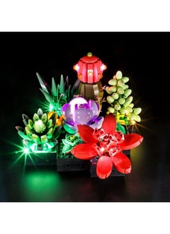 BRIKSMAX Led Lighting Kit For Lego 10309 Succulents Compatible With Lego Creator Expert Building Blocks Model Not Include The Lego Set  - Image 3