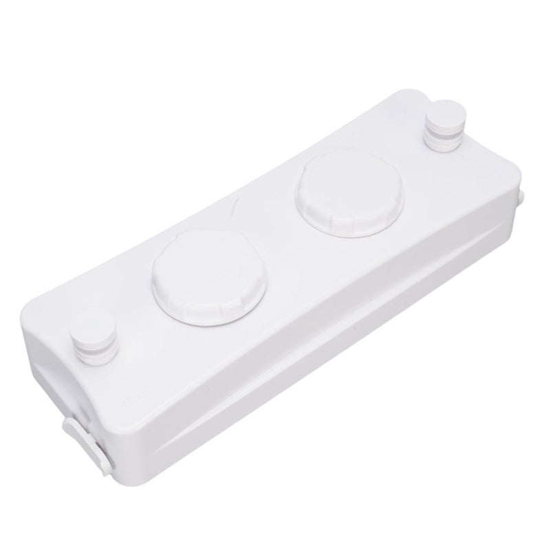 Retractable Clothesline Indoor 304 Stainless Steel Double Rope Wall Mounted Clothes Drying Laundry Line for Balcony Bathroom White - Image 3