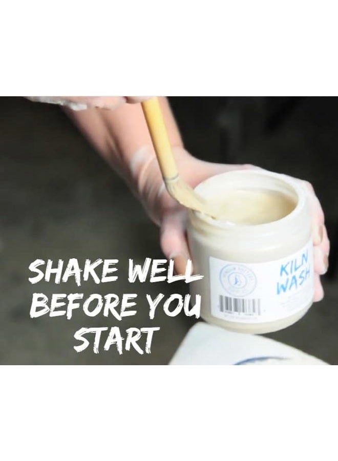 Penguin Pottery 16 oz Liquid Kiln Wash - Ready to Use - No Need to Mix - Prevent Glaze from Sticking to Kiln Shelves - Image 4