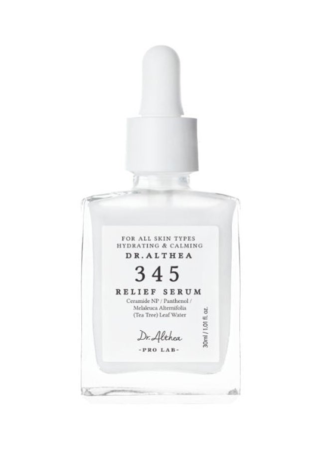 Dr.althea 345 Relief Serum Daily Hydrating Face Serum with Niacinamide and Panthenol for Redness and Post Acne Care 30ml - Image 1