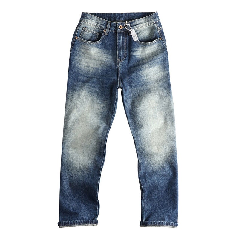 Unisex Classic Denim Jeans Loose Fit Daily Outdoor Wear - Image 5