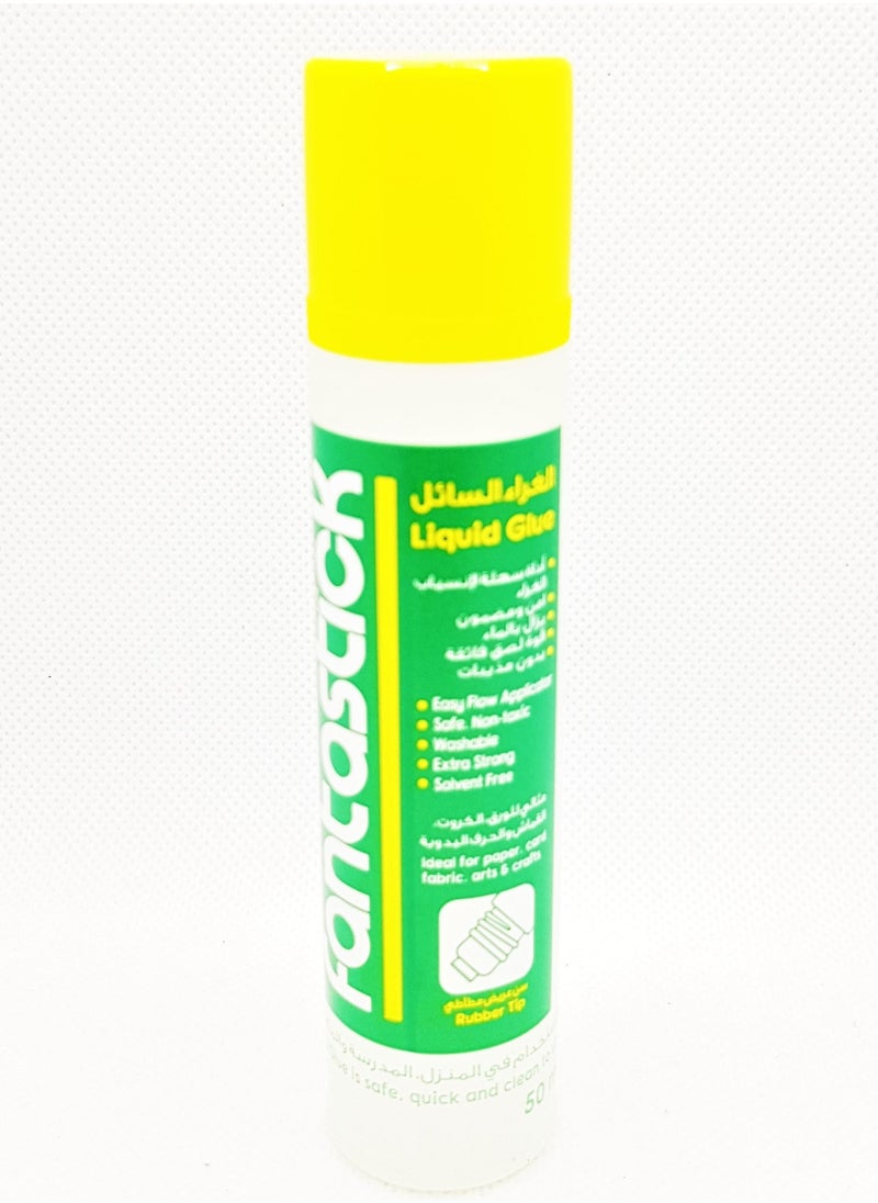 Fantastick 12-Piece Non-Toxic Liquid Glue 50ml  - Image 2