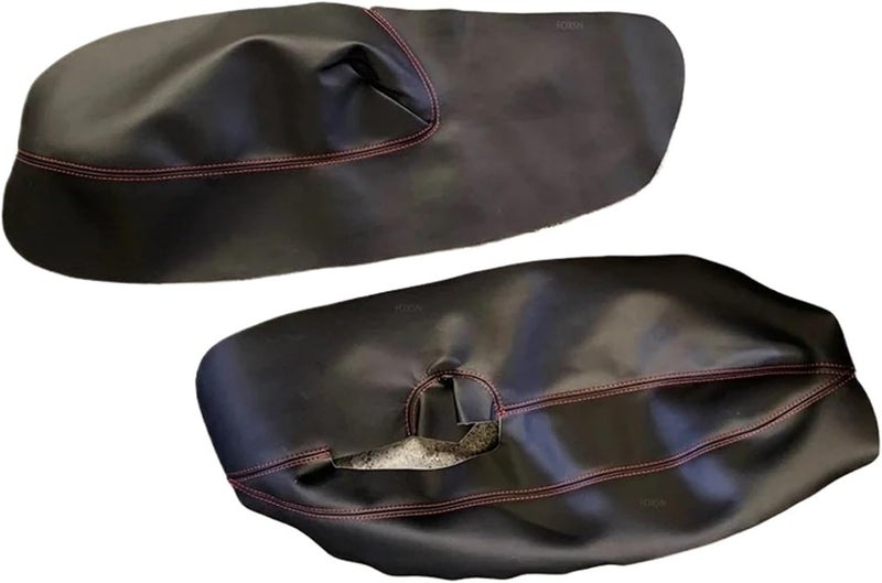 QASULER Microfiber Leather Door Armrest Cover for VW - Image 3