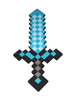 General Minecraft Blue Sword, EVA Toy Foam Diamond Sword 60.5 cm  - Image 1