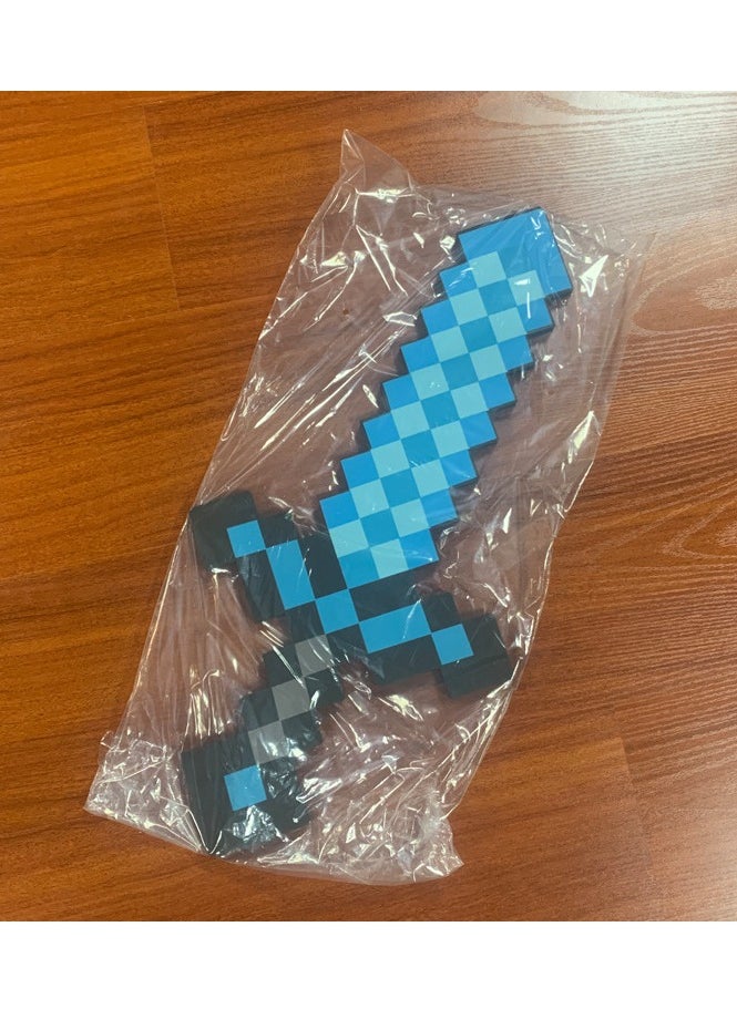 General Minecraft Blue Sword, EVA Toy Foam Diamond Sword 60.5 cm  - Image 2