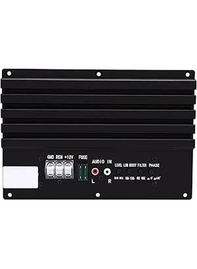 800W Aluminum Alloy Car Amplifier Board with Enhanced Heat Sink for 8 to 12 Inch Subwoofer - Image 1