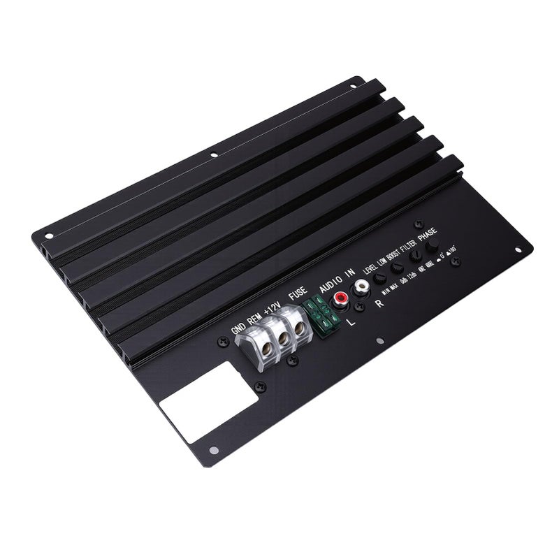 800W Aluminum Alloy Car Amplifier Board with Enhanced Heat Sink for 8 to 12 Inch Subwoofer - Image 4