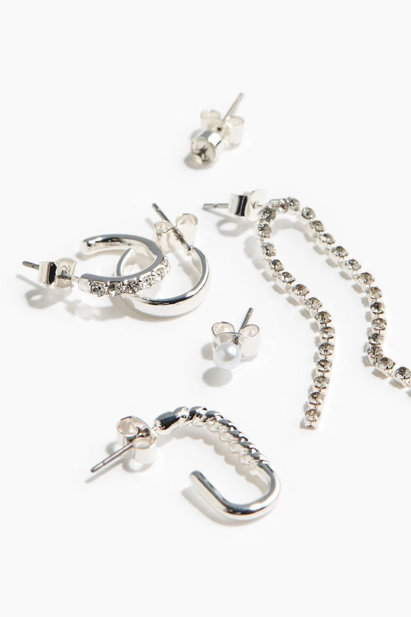 H&M 6 pairs earrings