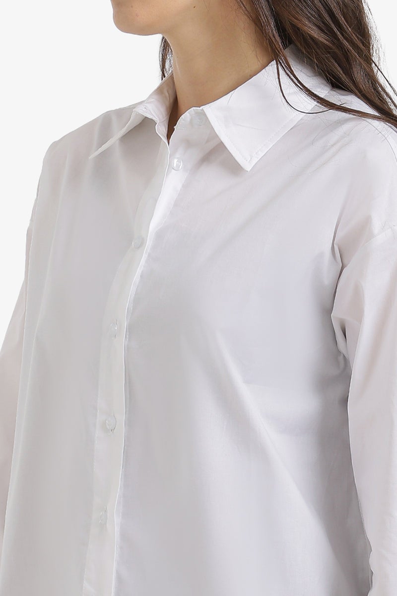 Carina Relaxed High-Low Shirt - Image 5