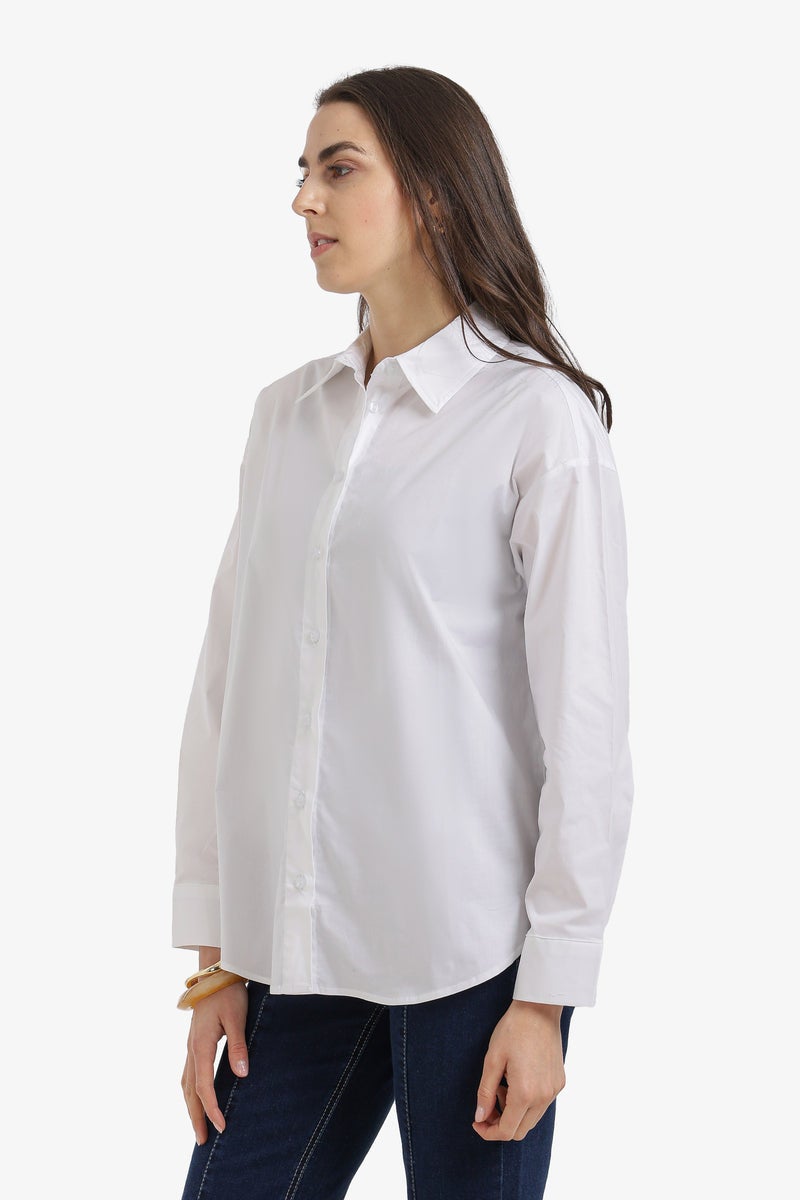 Carina Relaxed High-Low Shirt - Image 2
